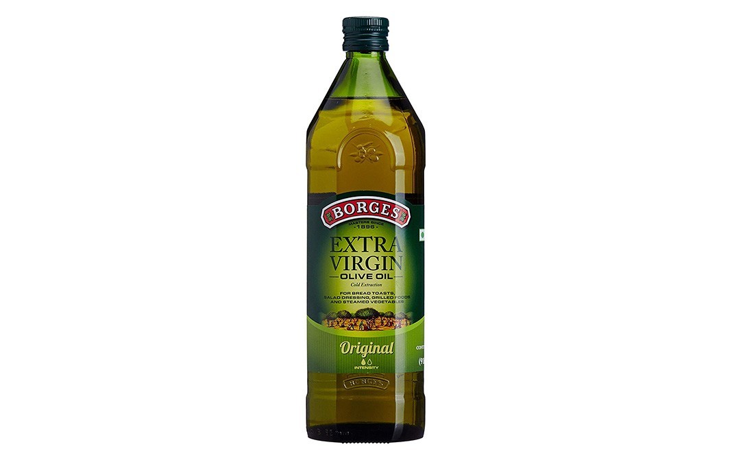 Borges Extra Virgin Olive Oil Orignal   Glass Bottle  1 litre